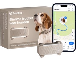 Tractive DOG 6 – Locatie tracker met GPS Gezondheid & Activity functies - Past op meeste halsbanden - Bruin