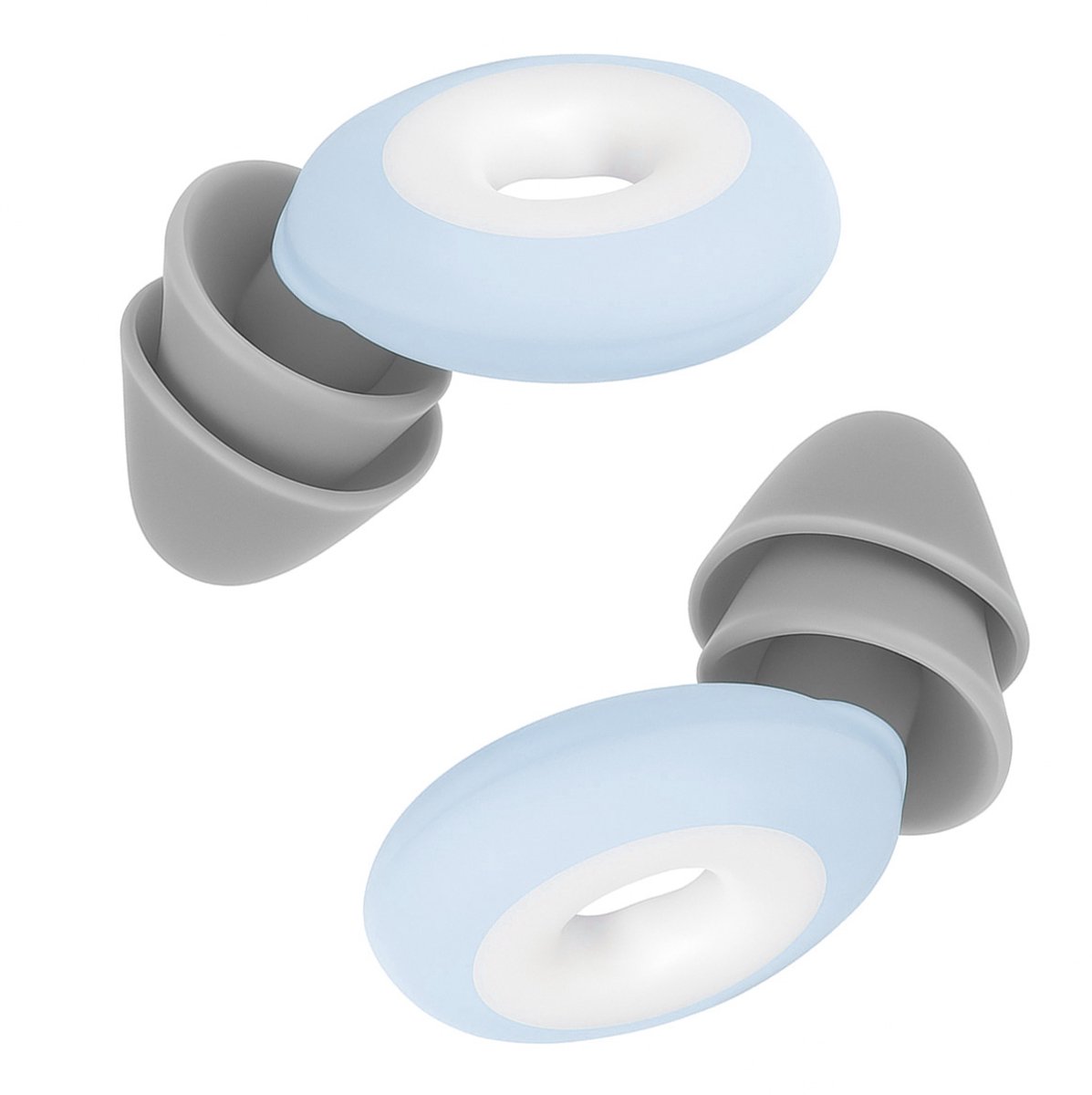 EarPlug - Silicone Oordopjes - Blauw - Wyciszjące - Voor Slapen en Reizen