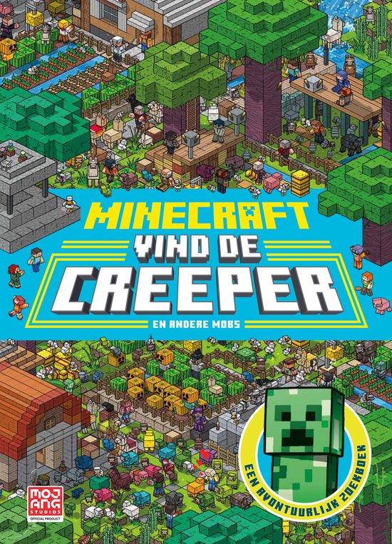 Minecraft: Vind de creeper - cover