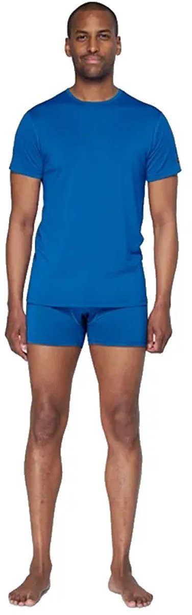 Devold Of Norway Breeze Merino 150 T-shirt Met Korte Mouwen Blauw XL Man
