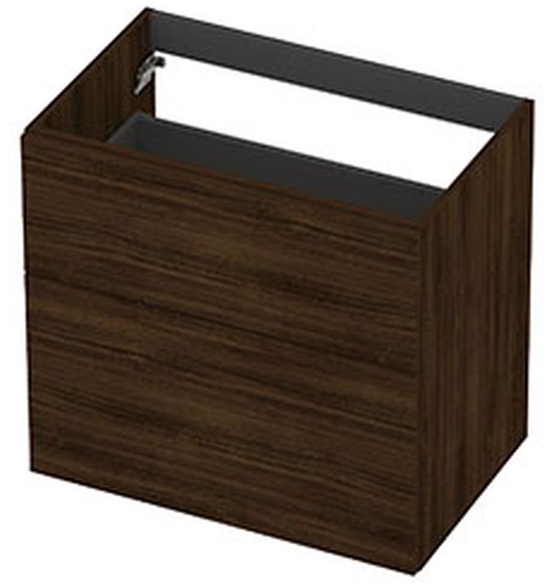 INK - Onderkast 2L A-sym Decor Tbv Grepen - 700x450x650 Mm - Koper Eiken