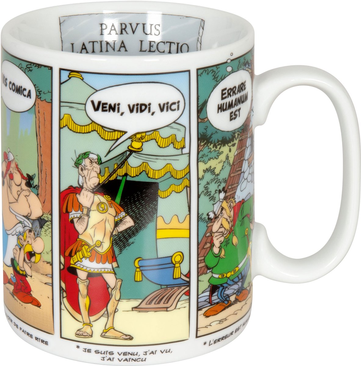 Veni Vidi Vici - Asterix en Obelix Mok - Franse tekst - 490 ML