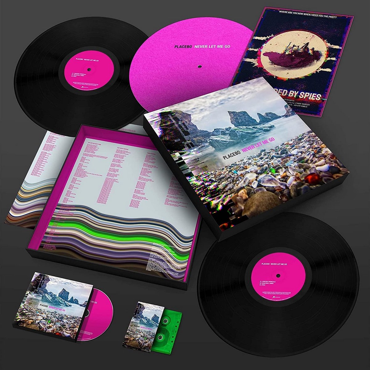 Never Let Me Go: 2xLP Vinyl, CD en Cassette Boxset Muziekalbum