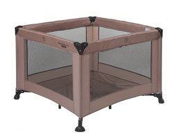 Titaniumbaby Opvouwbare box SMART Mason met verhoger 100x100 cm Taupe inclusief draagtas