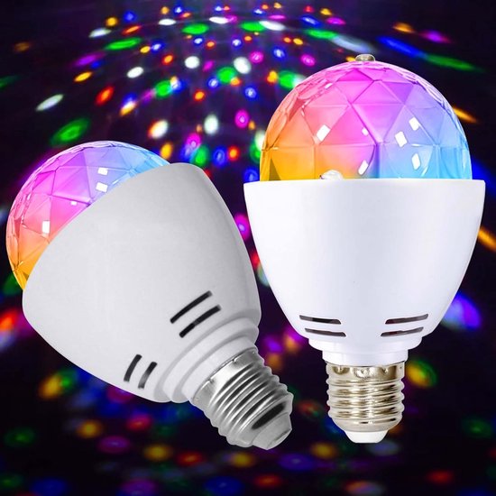 Nauotk Podiumlicht met afstandsbediening, 60 RGB modi, muziekgestuurd
