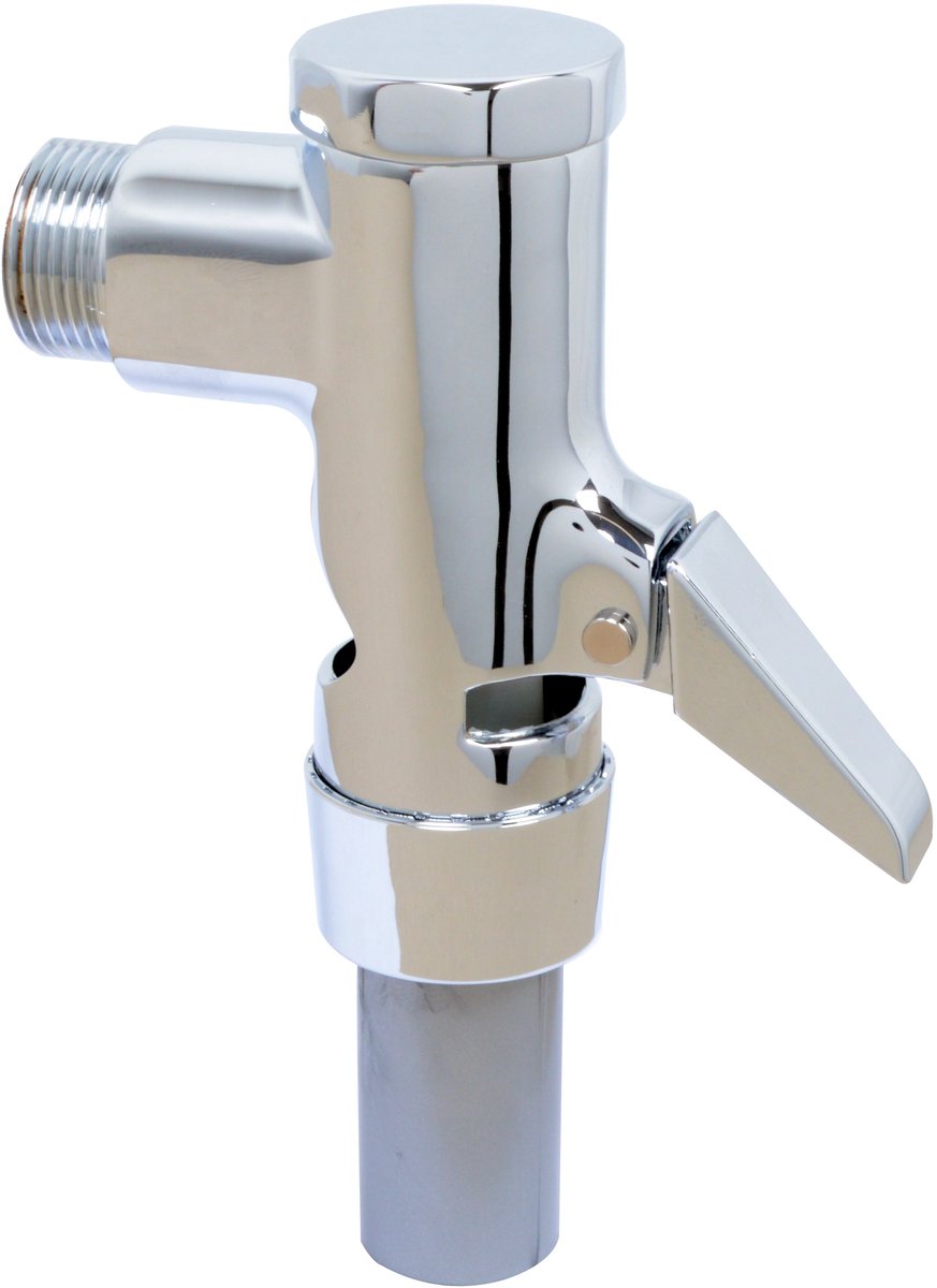 KIRCHHOFF BENKISER WC-spoelventiel - Chroom - 3/4"