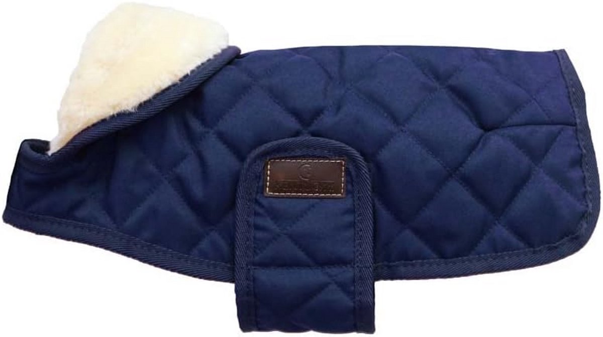 Warme Hondenjas Navy Blauw - Comfortabele Winterjas voor Honden