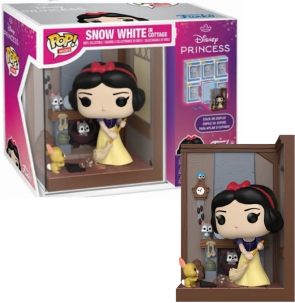 Snow White Snow White in Cottage (Pop! Nooks) vinylfiguur Unisex Funko Pop! - Neutraal - Standard
