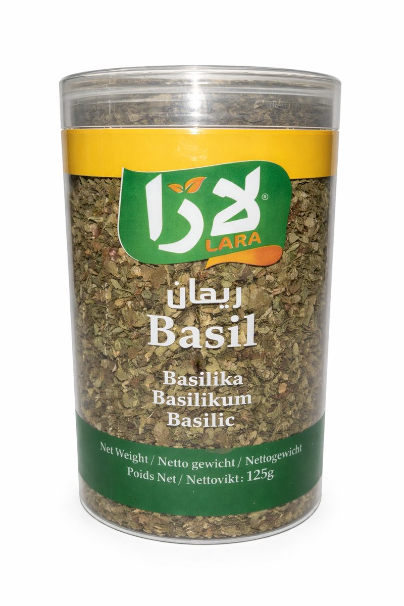 Lara Losse Basilicum Bladeren 2x125 Gram - Losse Theebladeren - Thee