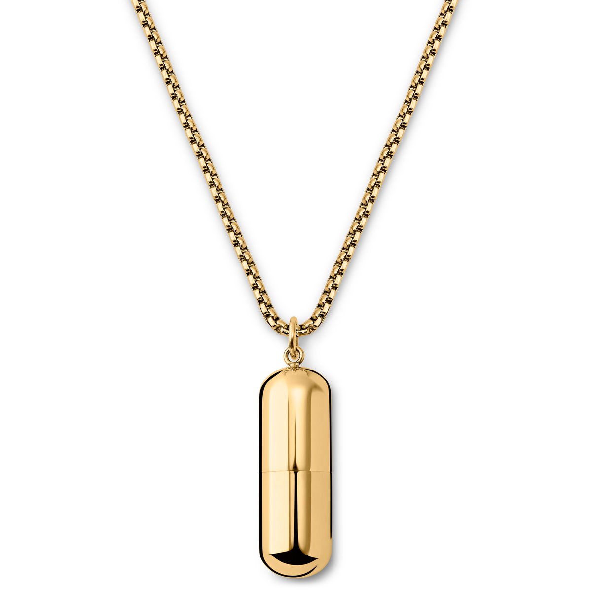 Egan | Goudkleurige Pilvormige Ketting