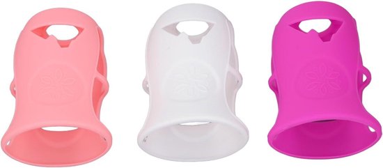 Glazen babyflessen siliconen hoes 240 ml - onbreekbare flesafdekking - isoleerwarmers - schattig ontwerp - 8 Oz-serie - vervormingsbestendig - wit roze paars - baby - voeding - handig in gebruik — afbeelding 5