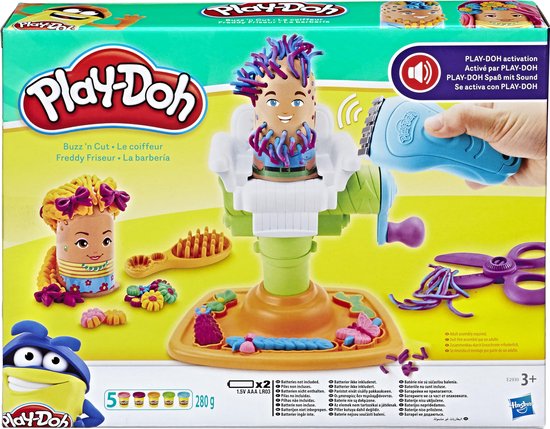 | Play Doh Trim en Scheersalon Klei Speelset Play Doh Knettergekke Kapsalon Klei Speelset | Play doh