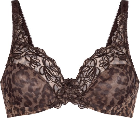 Hunkemöller Diva Non-Padded Underwired Bra Marron
