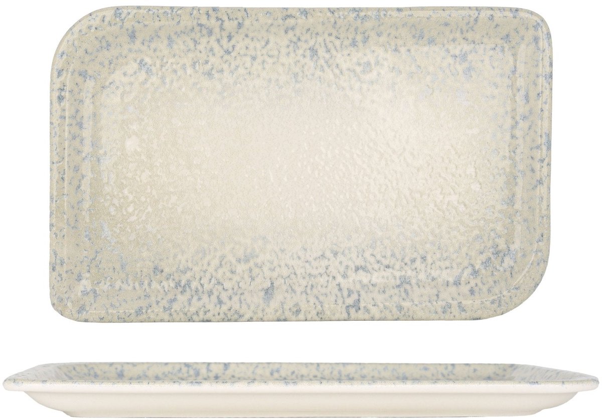 By Bone Serveerschaal - Natura Ocean - Porselein - 30x17.5 cm - set van 2
