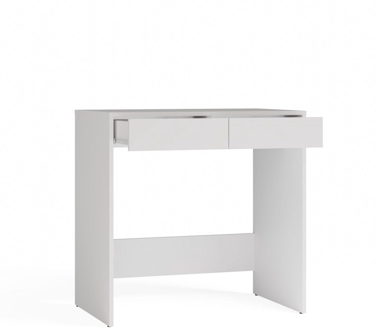 Topeshop MALWA MARINA - Bureau - Met 2 lades - Wit - Modern design