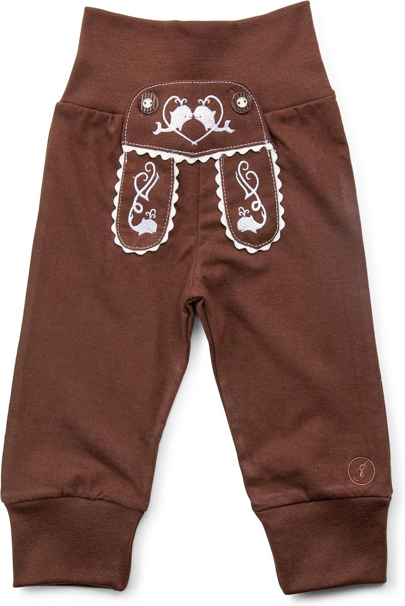 Baby Joggingbroek Lederlook - Comfortabele Jogger met Elastische Tailleband