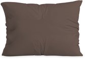 Zelesta Comfort Duo Kussensloop - Chocolade bruin - 60x70cm - Set van 2 kussenslopen