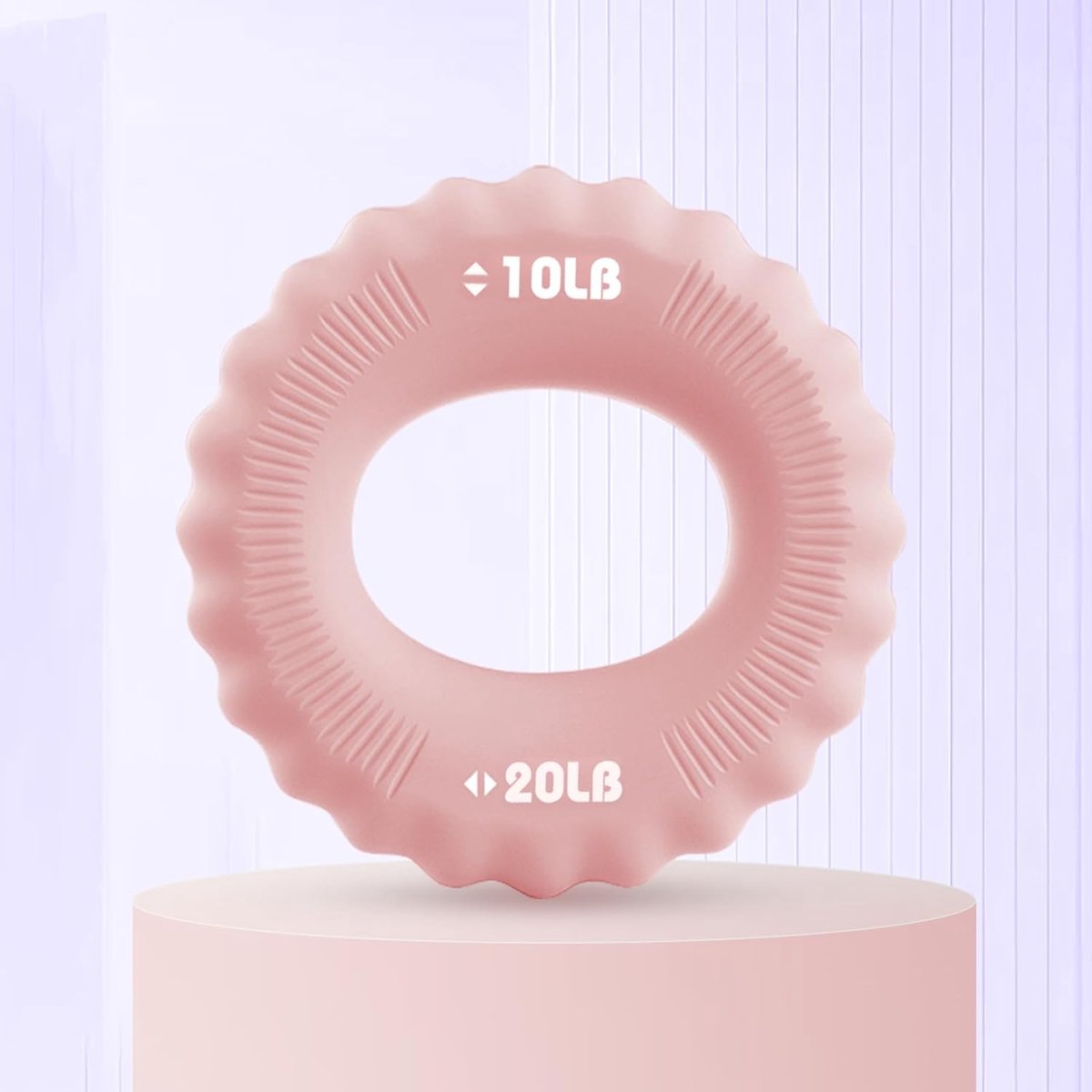 Hand- en Vingerkracht Trainer - Grip Versterker voor Kracht en Herstel - roze