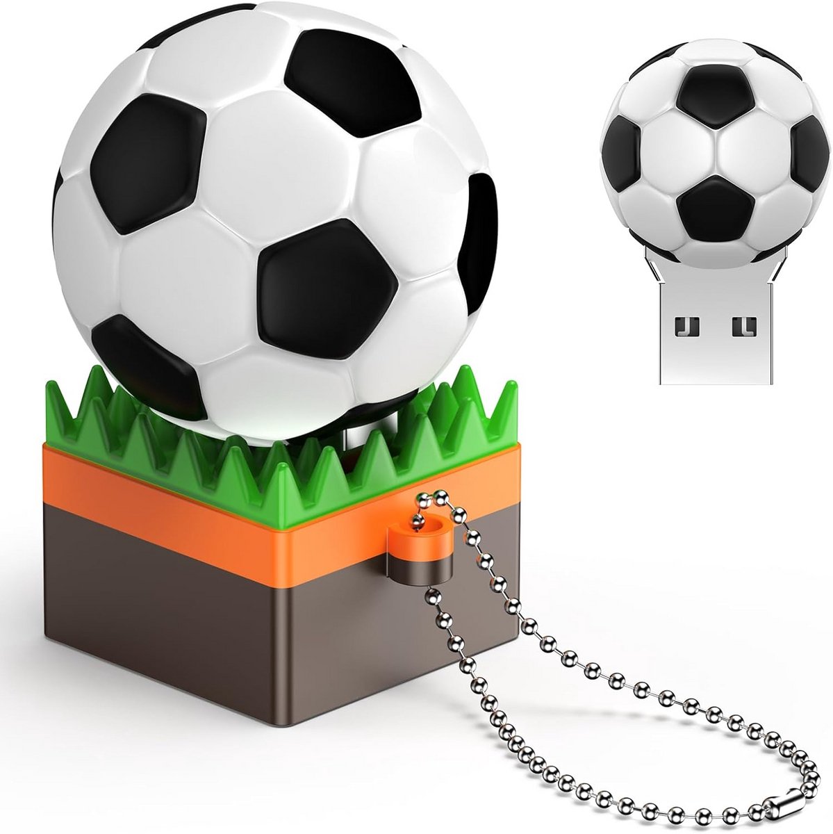 32GB USB Stick Voetbal Design - Snelle USB 3.0 Flash Drive voor PC en Laptop