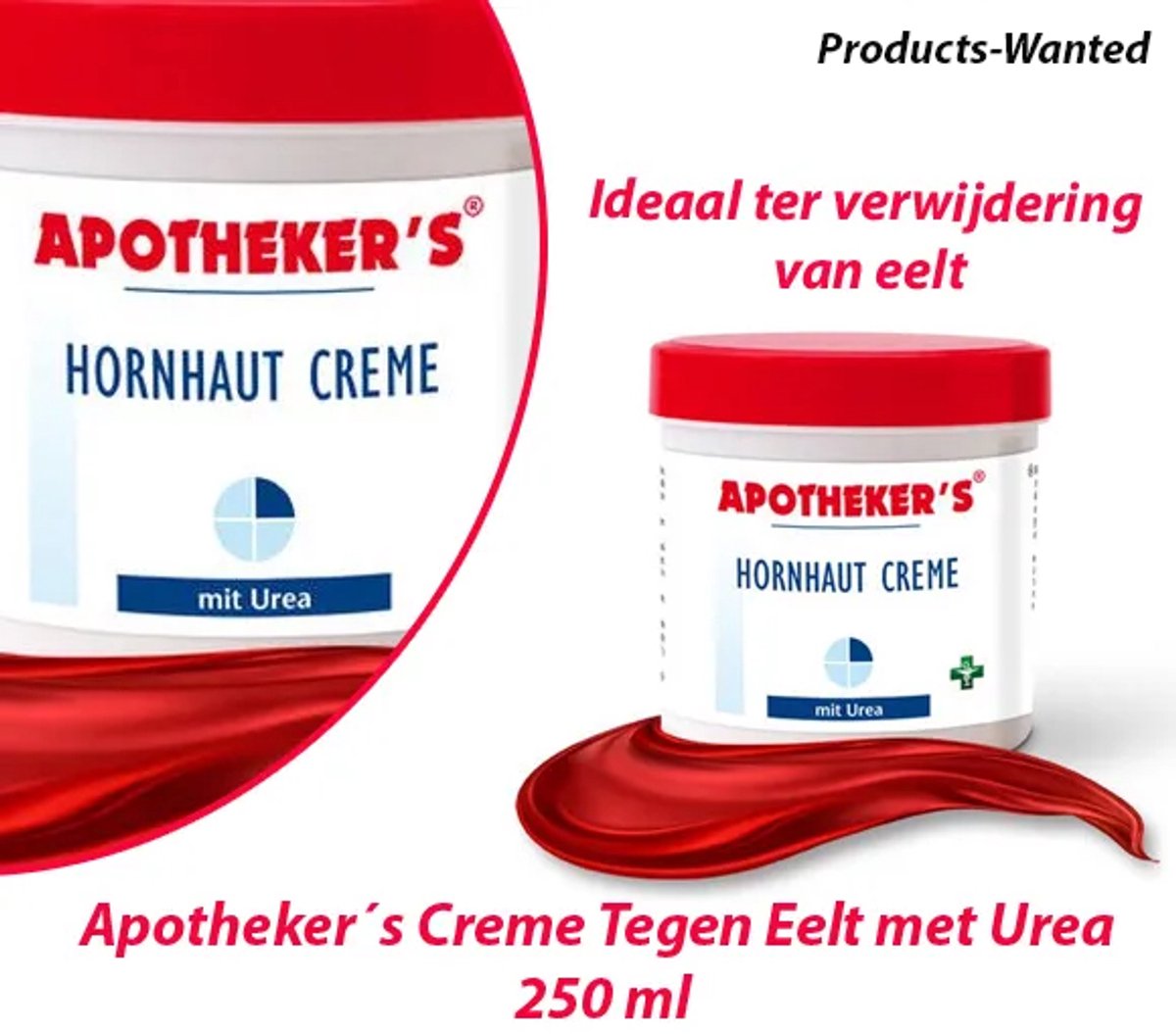 2-Potten Apotheker’s Hornhaut Crème 250 ml