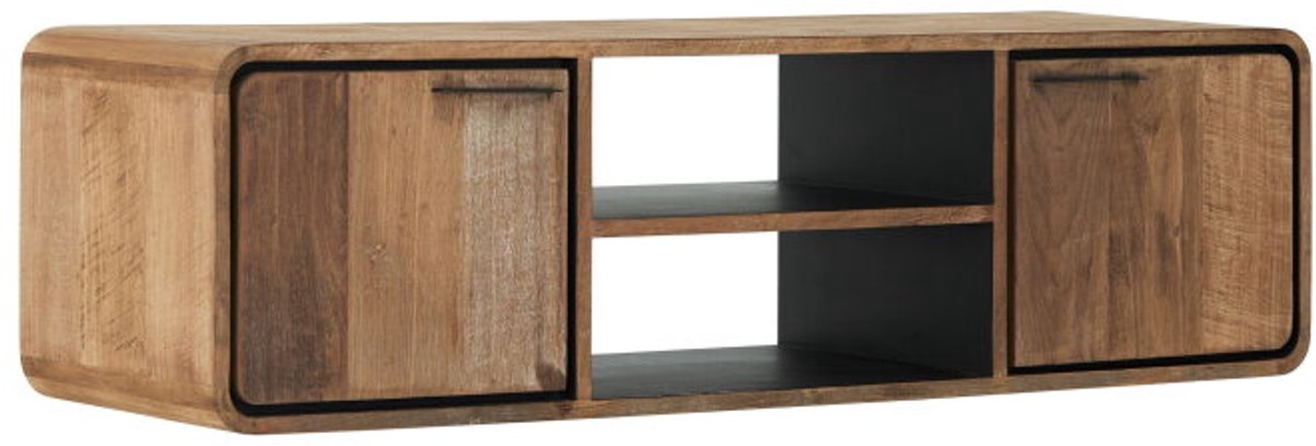 DTP Home Tv meubel Evo zwevend - Teakhout - 145x40x40 cm