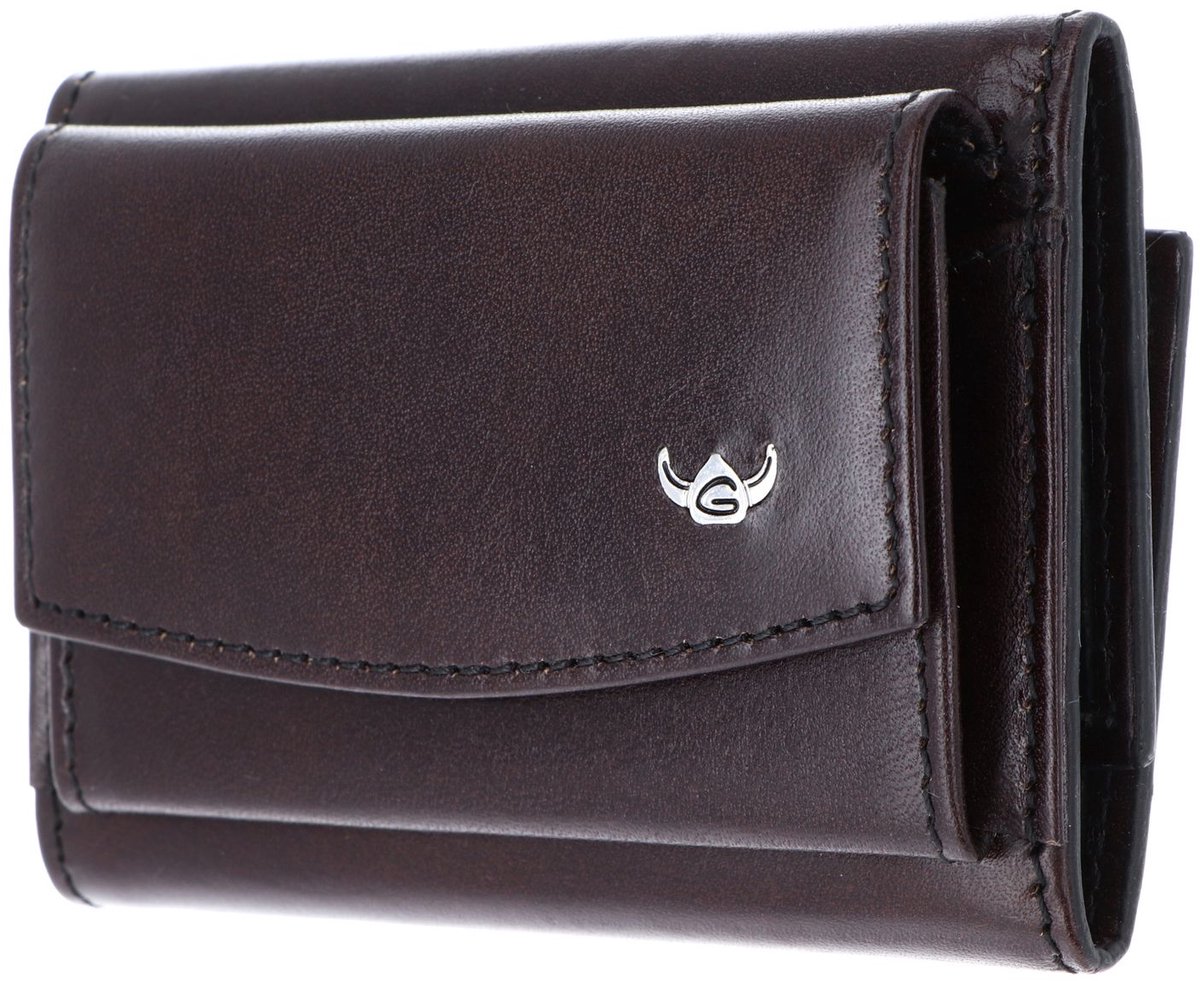 Golden Head Leren portemonnee Colorado RFID Protect Minischeintasche 1314 Bordeaux wijnrood