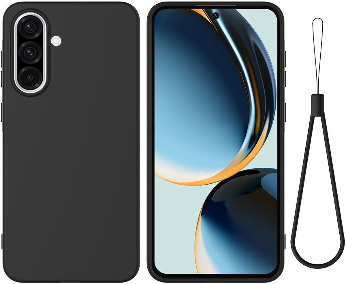 Mobigear Hoesje geschikt voor Samsung Galaxy A37 Siliconen Telefoonhoesje | Mobigear Rubber Touch Backcover | Galaxy A37 Case | Back Cover - Zwart