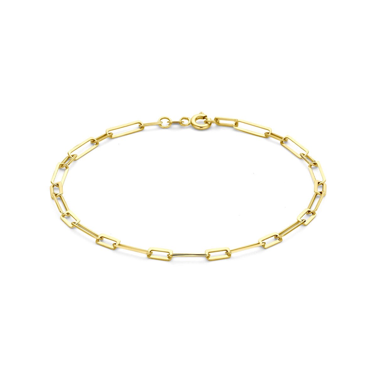 14K geelgouden armband 3 mm 19 cm - 4034358