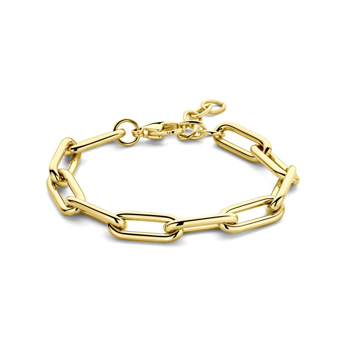 Edelstalen armband ion plating 8 mm 17 + 3 cm - 6506161