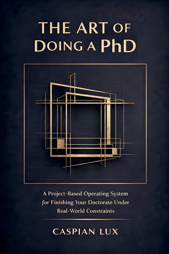 Strategic Advantage-The Art of Doing a PhD - cover