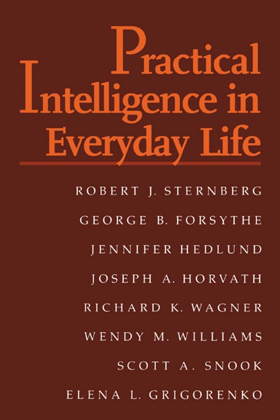 Practical Intelligence in Everyday Life - cover