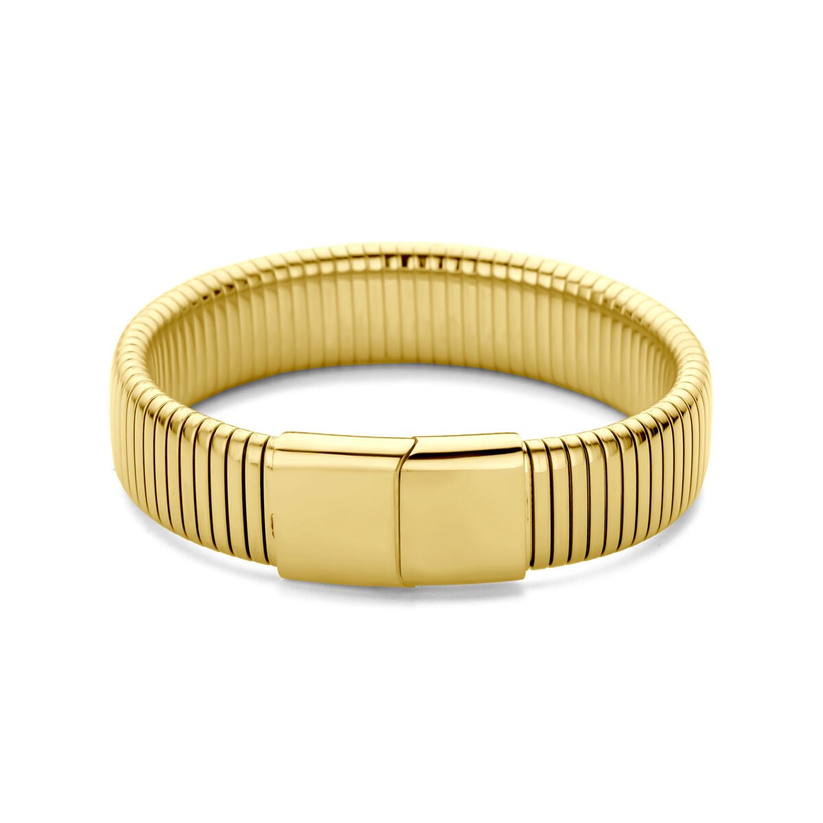Edelstalen armband 15 mm 18,5 cm - 6506185