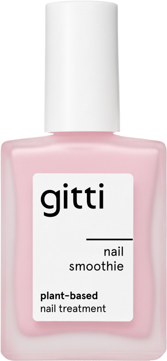 gitti Nail Smoothie - Natuurlijke Nagelverzorging voor sterke en Gezonder Nagels - Nagelverharder - Roze - Vegan