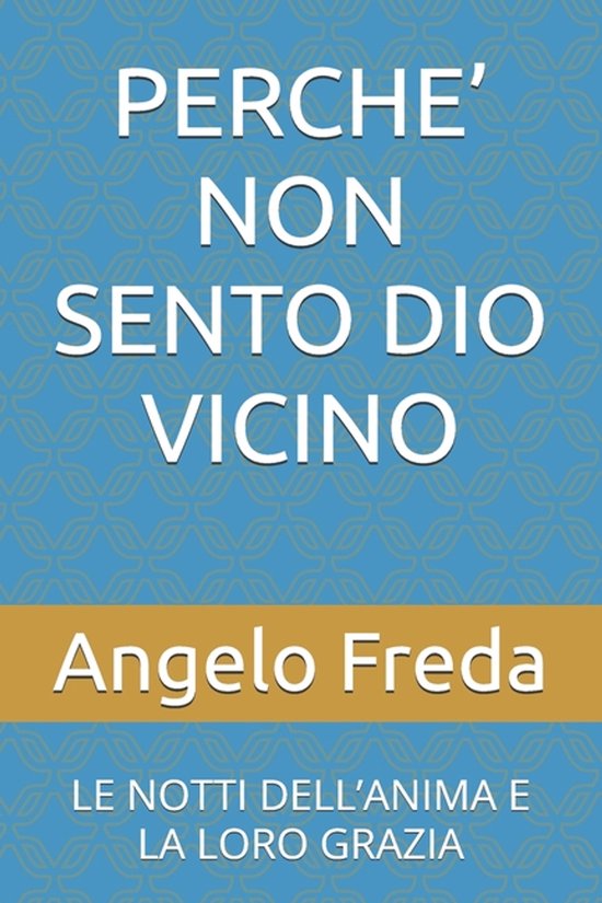 Perche' Non Sento Dio Vicino - cover
