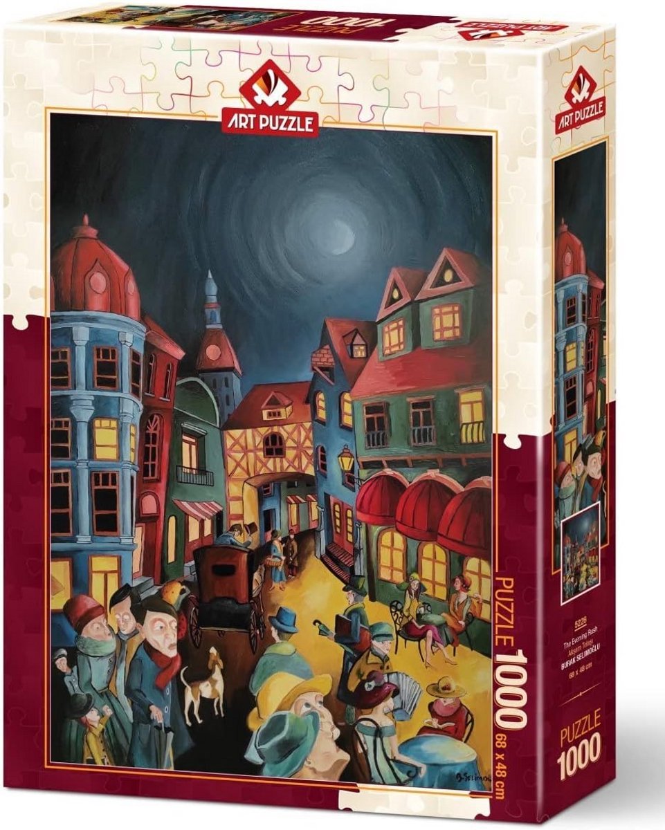 Puzzel 1000 Stukjes - Unieke Voorgesneden Stukken en Hoge Kwaliteit Karton