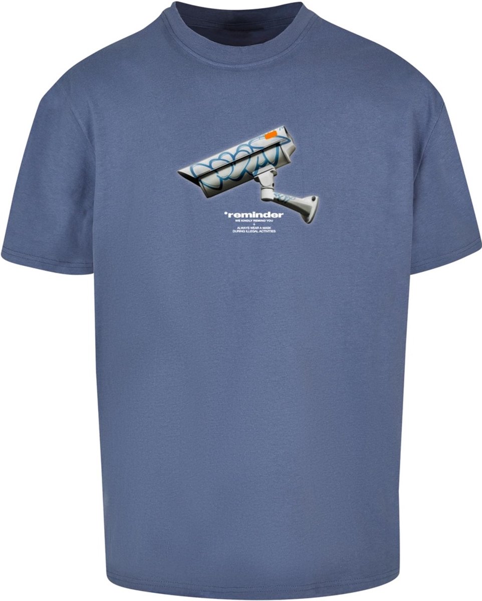 Mister Tee CCTV Oversize Heren Tshirt M Zwart