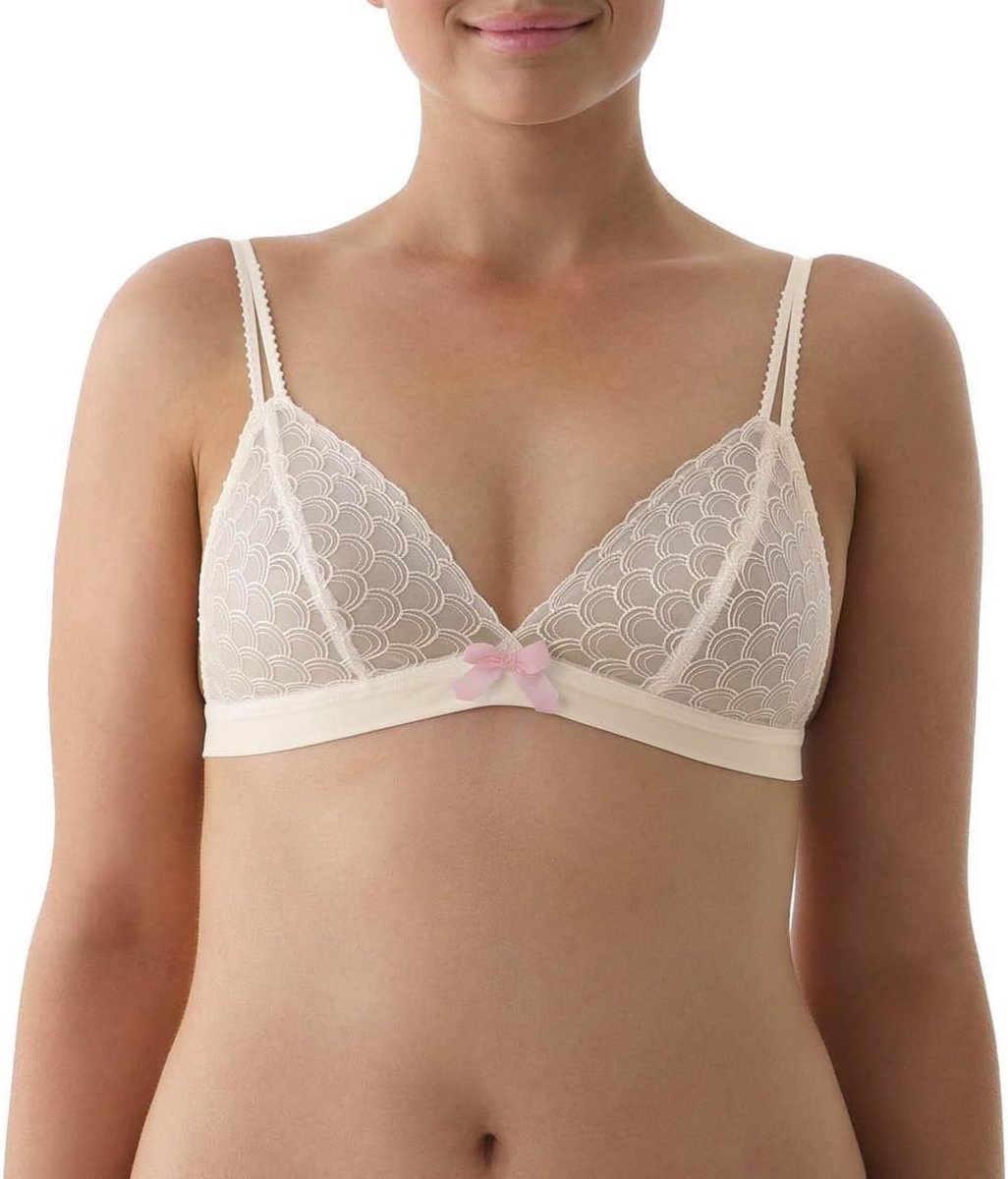 Comfortabele Dames Beha met Kant en Zijdezachte Microvezel
