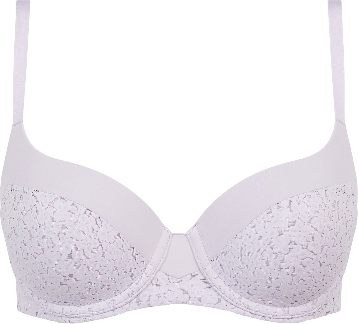 Chantelle T-shirt Beugel Bh - Sepia- Norah -Voorgevormde bh met naadloze cups - 70C - Lila