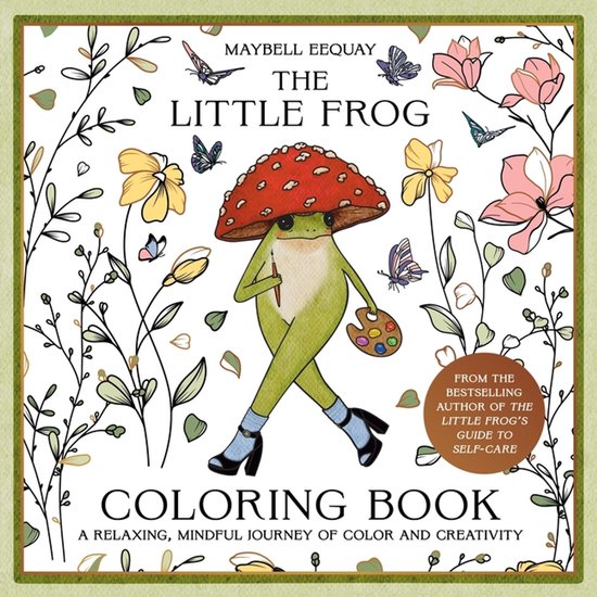 The Little Frog Coloring Book - cover