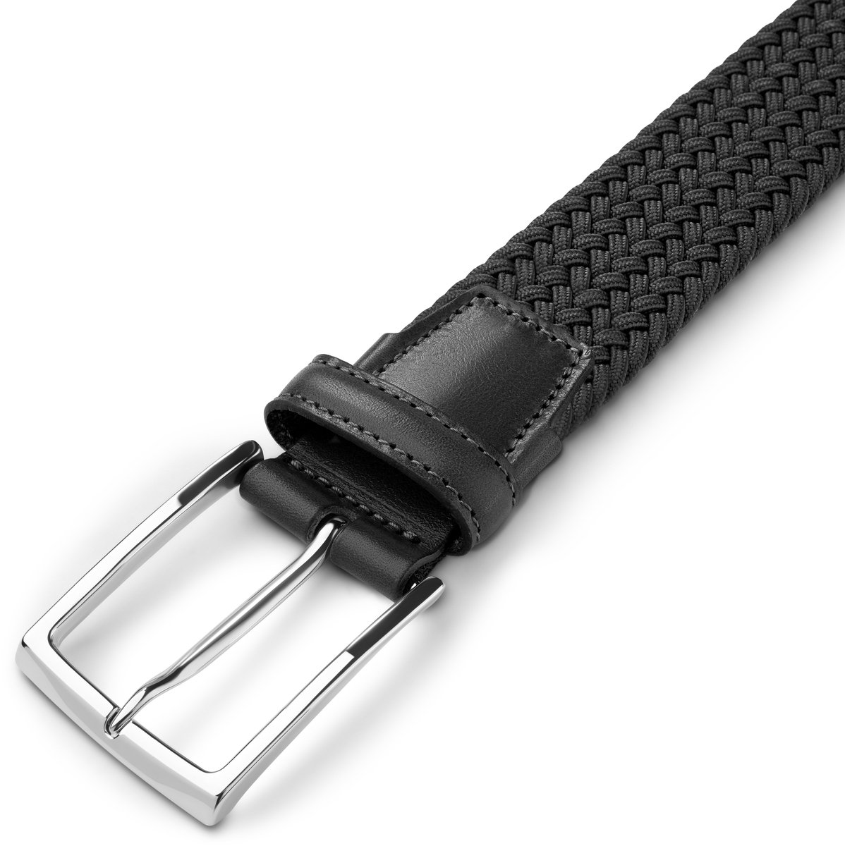 Vincio | Zwarte Elastische Riem