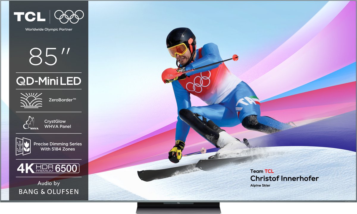 TCL QD Mini-LED 85C9K (2025)