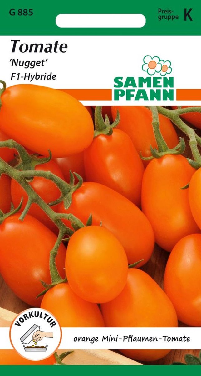 Tomaat, Nugget F1 - Bestseller groentezaden Tomatenzaden