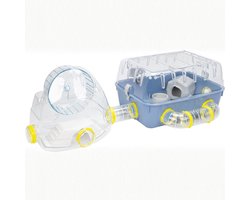 DnA® Hamsterkooi - Hamster Speelgoed - Hamster - Multikleur - 80cm x 27cm x 30cm