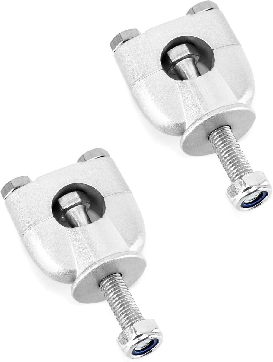 2 Stuks Stuurverhogers voor Motorfiets en Crossmotor 22mm 7/8 Inch
