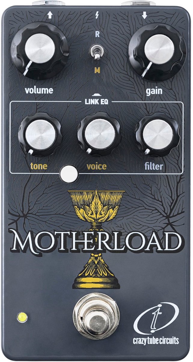 Crazy Tube Circuits Motherload fuzz distortion effectpedaal