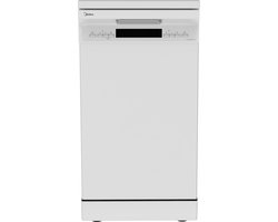 Midea MFD45S200W.2-ES - Vaatwasser - Vrijstaand - Wit - 49 dB - E label - Bestekmand - Wi-Fi connectiviteit