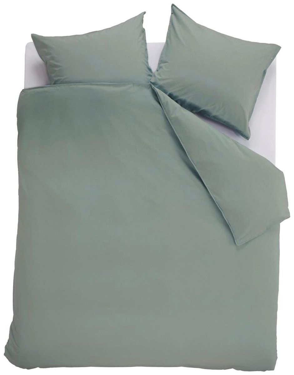 Dekbedovertrek Cotton Uni green 240*220
