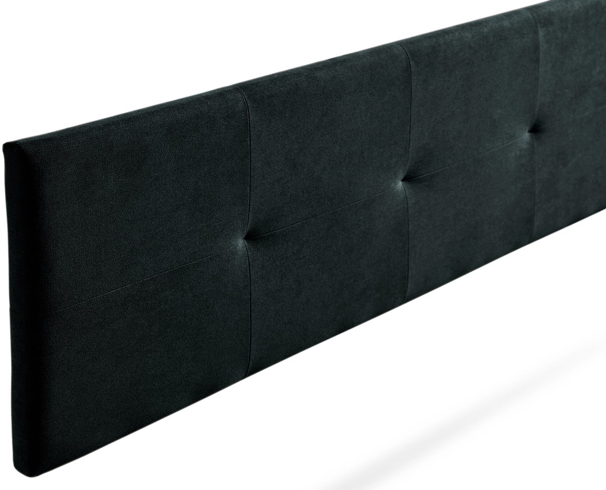 Moonia Hoofdbord - Aqualine - Chocolade - Modern en Duurzaam - Vlekbestendig - Hoogwaardige Bekleding