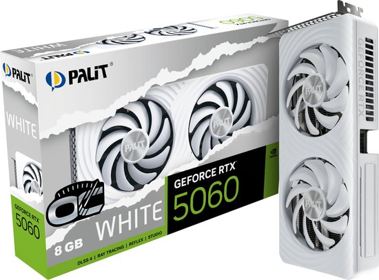 Palit GeForce RTX 5060 White OC 8GB...