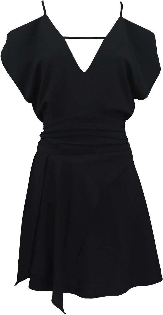 IRO - zwarte mini jurk Editan - maat 34 (FR36)